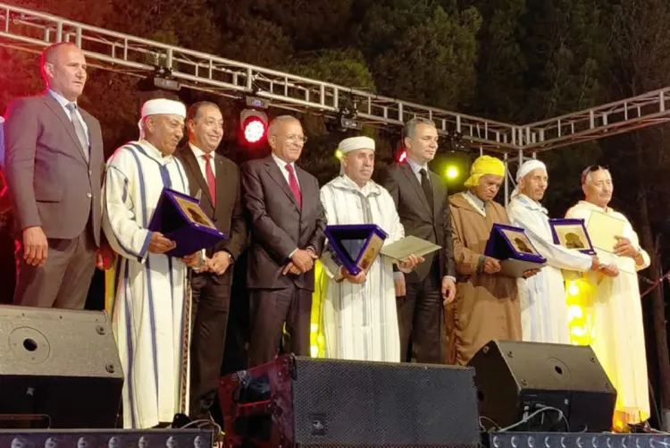 عين اللوح.. إسدال الستار على الدورة الرابعة والعشرين للمهرجان الوطني لأحيدوس