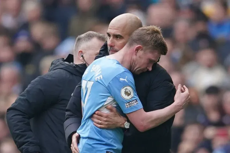 غوارديولا: إصابة دي بروين قد تبعده لنحو أربعة أشهر