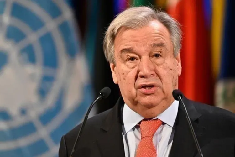 الأمين العام للأمم المتحدة يدعو إلى تسريع العمل المناخي