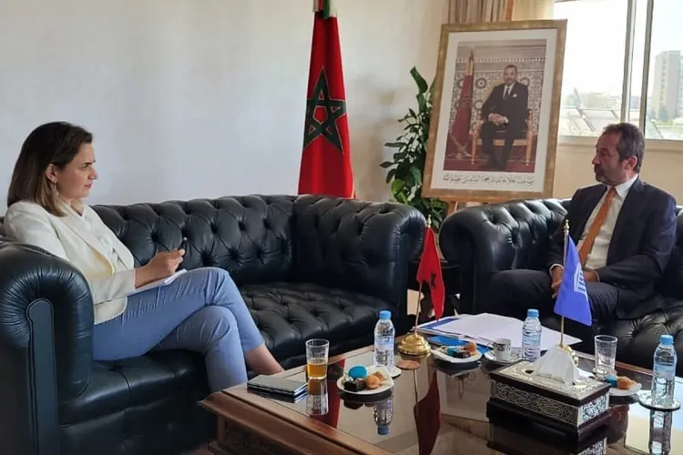 السيدة مزور تستقبل  مدير مكتب اليونسكو لدى الدول المغاربية