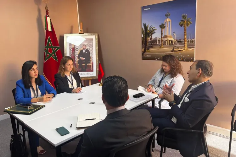 السيدة غيثة مزور تستقبل الرئيس المشارك للأسواق الدولية لشركة ماستر كارد