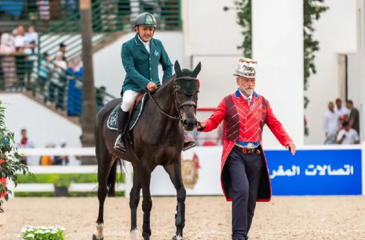 الدوري الملكي المغربي للقفز على الحواجز (محطة تطوان) .. الفارس السعودي فوزي الدهامي يفوز بجائزة المسيرة الخضراء