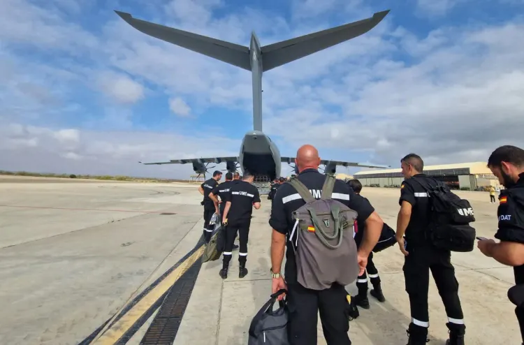 فرق إنقاذ إسبانية تتجه نحو المغرب للمساعدة في إغاثة مفقودي الزلزال