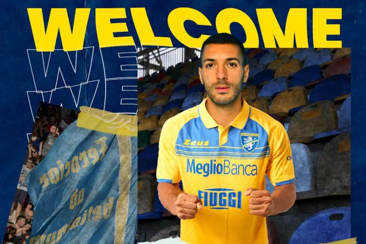 المهدي بوربيعة رابع مغربي يوقع لفروزينوني الإيطالي