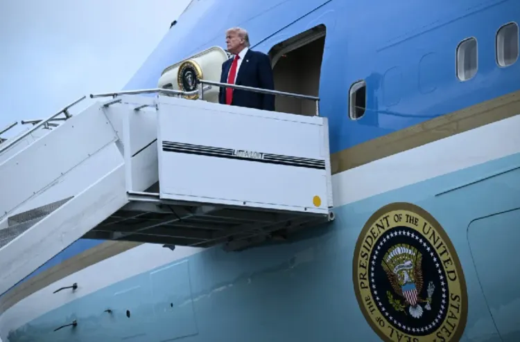 في طريقها إلى دافوس… طائرة ترامب تضطر للعودة بسبب "خلل كهربائي بسيط"