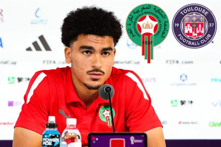 نادي تولوز الفرنسي يدين الاتهامات الباطلة التي طالت زكرياء أبوخلال