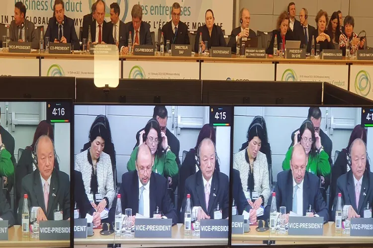 السيد الجازولي يمثل المغرب في الإجتماع الوزاري حول السلوك المسؤول للشركات