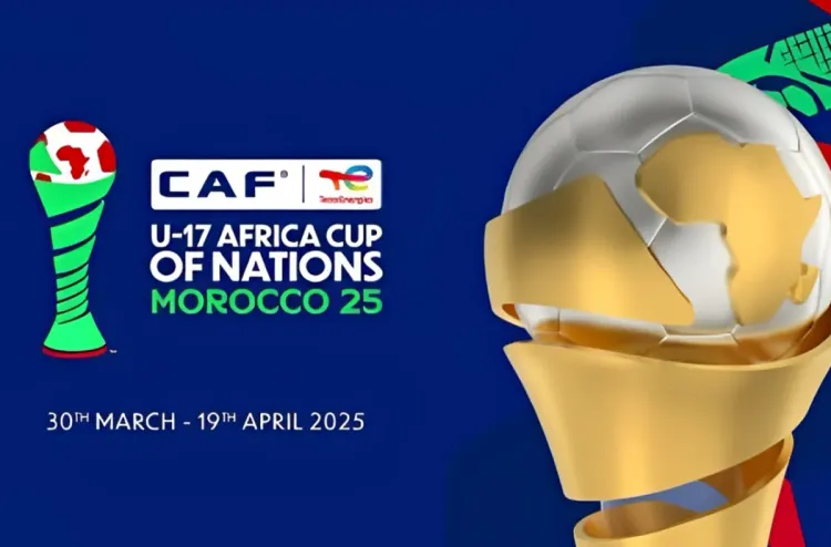 كأس الأمم الإفريقية لكرة القدم لأقل من 17 سنة (المغرب 2025) .. الكشف عن الكأس والشعار الرسمي الجديدين للبطولة (كاف)