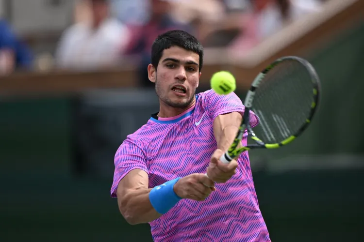 بطولة إنديان ويلز لكرة المضرب: الإسباني ألكاراز يتأهل لربع النهائي