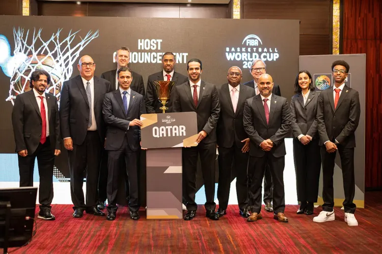 قطر تظفر باستضافة مونديال كرة السلة رجال 2027