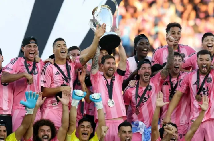 كرة القدم.. إنتر ميامي يتوج بلقب كأس الدوري الأمريكي للمرة الأولى في تاريخه
