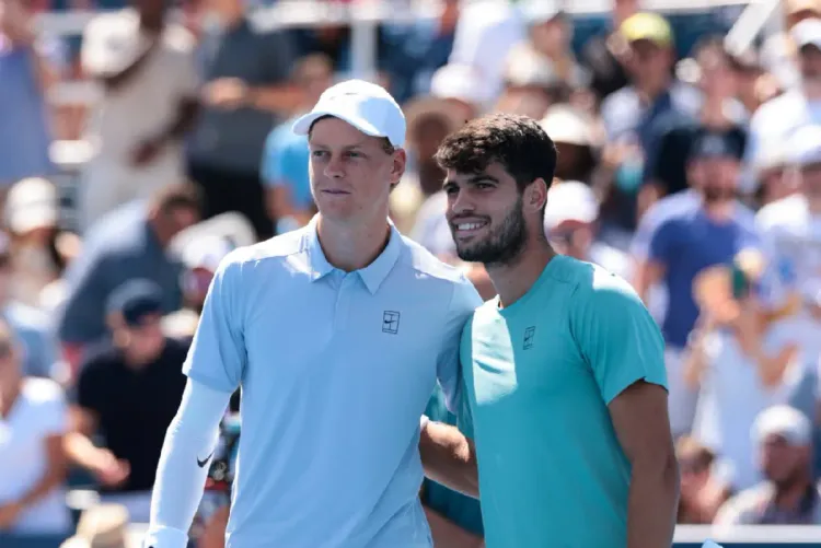 كرة المضرب.. ألكاراث يتوج بلقب سينسيناتي بعد انسحاب سينر