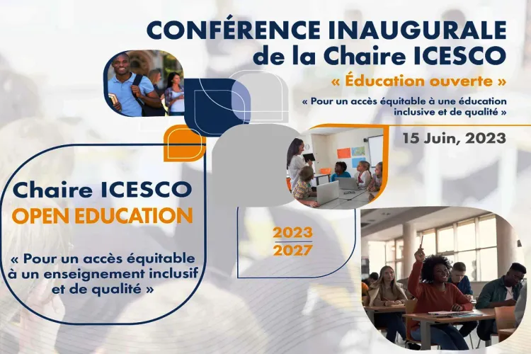كرسي الإيسيسكو للتعليم المفتوح يعقد المحاضرة الإفتتاحية بالرباط
