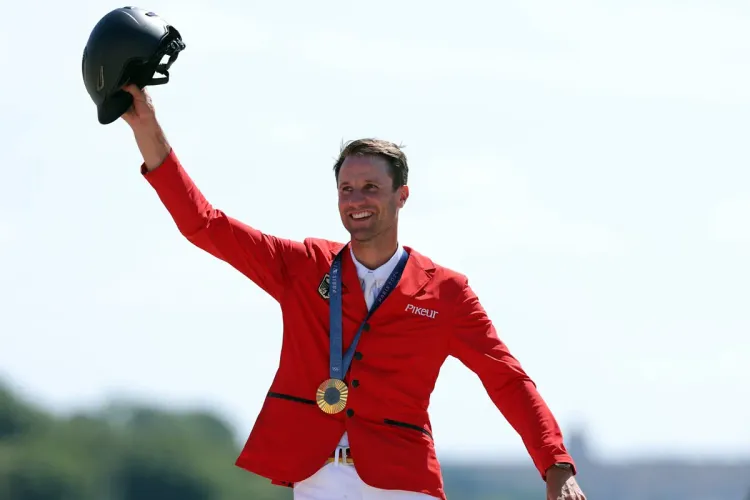 الألماني كوكوك يحرز الميدالية الذهبية في القفز على الحواجز