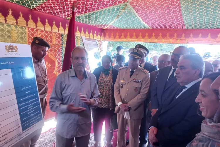 تدشين وإطلاق مجموعة من المشاريع التنموية بكلميم