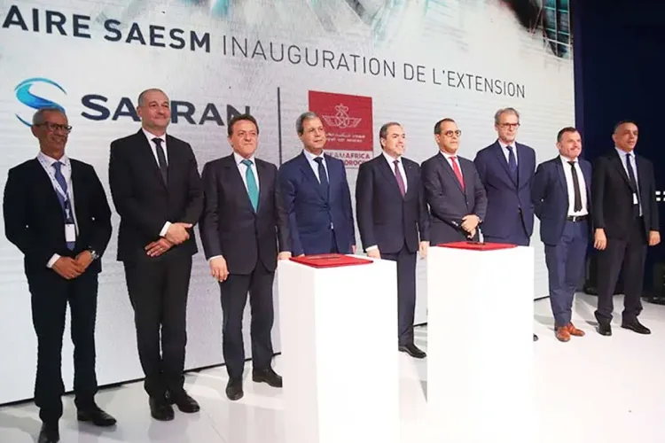 الخطوط الملكیة المغربیة وشركة سافران تعززان شراكتھما في مجال صیانة محركات الطائرات