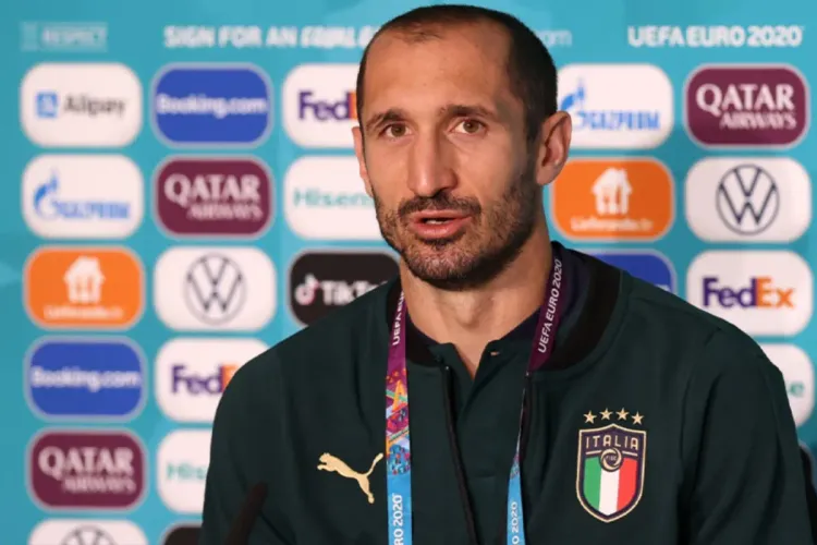 جورجو كييليني يقرر الاعتزال دوليا بعد مواجهة منتخب الارجنتين في يونيو المقبل