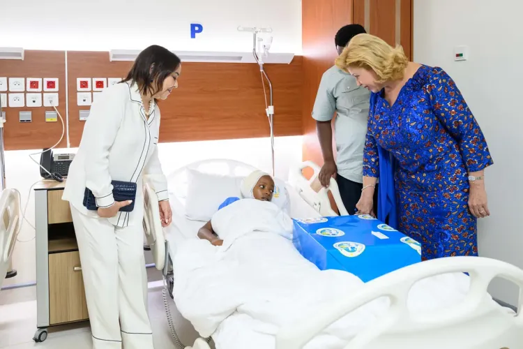 الأميرة للا أسماء والسيدة الأولى لكوت ديفوار تطلقان برنامج الكشف عن الصمم لدى حديثي الولادة بجهة الرباط-سلا-القنيطرة