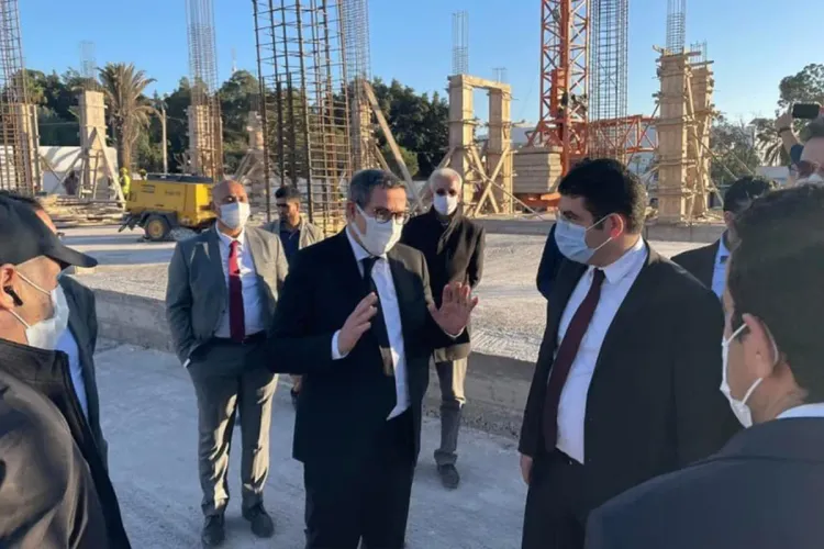 السيد محمد المهدي بنسعيد يفتتح أشغال بناء المسرح الكبير لأكادير