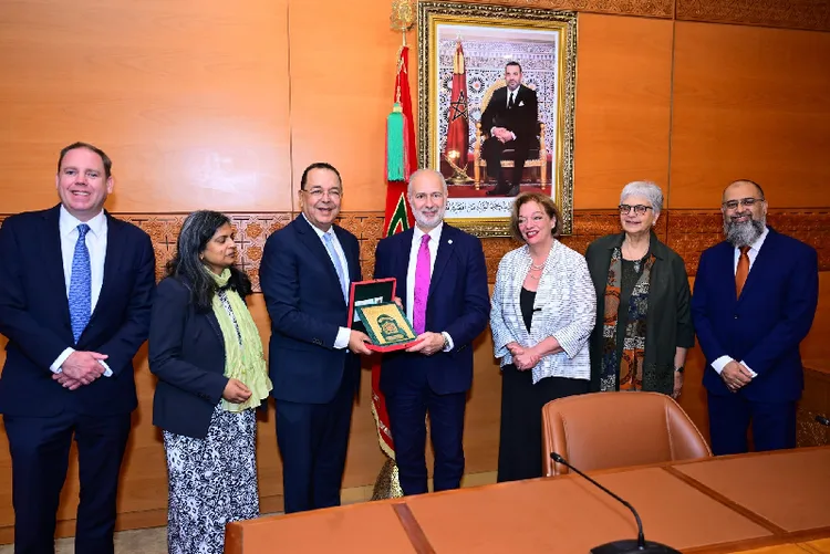 وفد برلماني بريطاني يؤكد خلال مباحثات بمجلس المستشارين ضرورة النهوض بعلاقات التعاون البرلماني