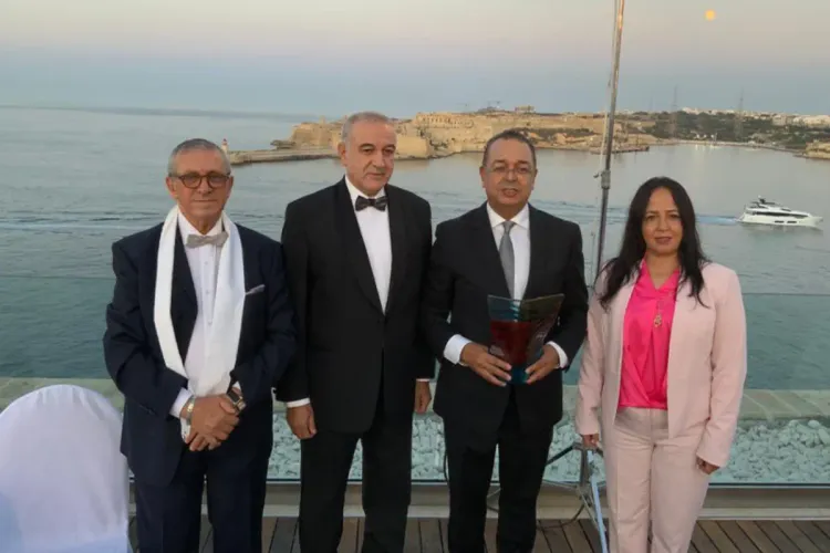 المنتدى المتوسطي السابع للسياحة 2022 : السيد لحسن حداد يتسلم جائزة أحسن إنجاز له تأثير مدى الحياة