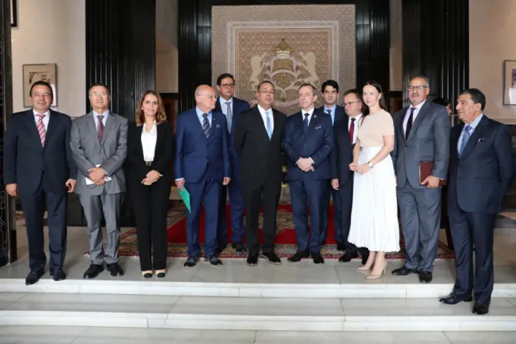 رئيس اللجنة البرلمانية المشتركة يتباحث مع رئيس مجلس الشيوخ البولوني