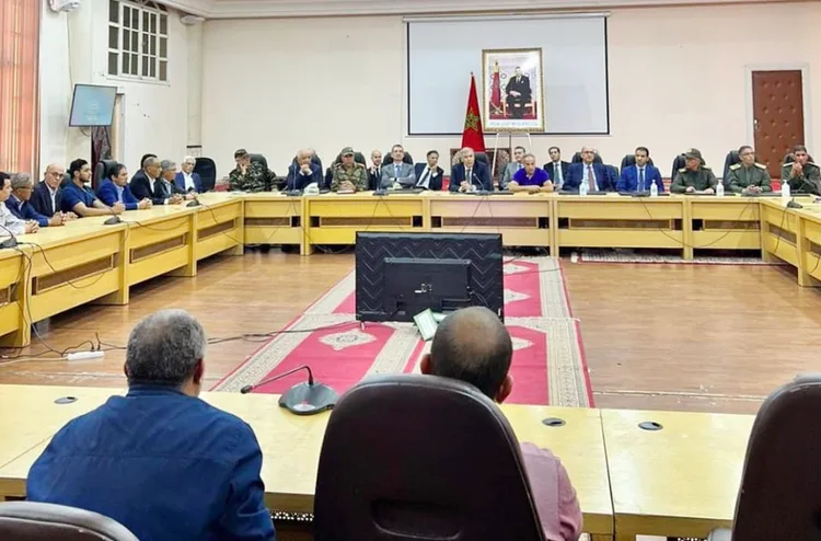 زلزال الحوز.. تنفيذا للتعليمات الملكية السامية، عبد الوافي لفتيت يترأس اجتماعين بعمالتي إقليمي الحوز وتارودانت