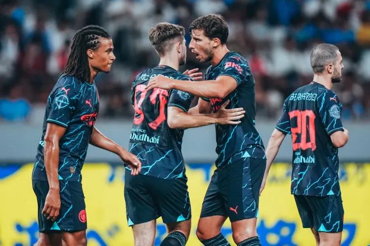 مانشستر سيتي يهزم بايرن وديا في اليابان