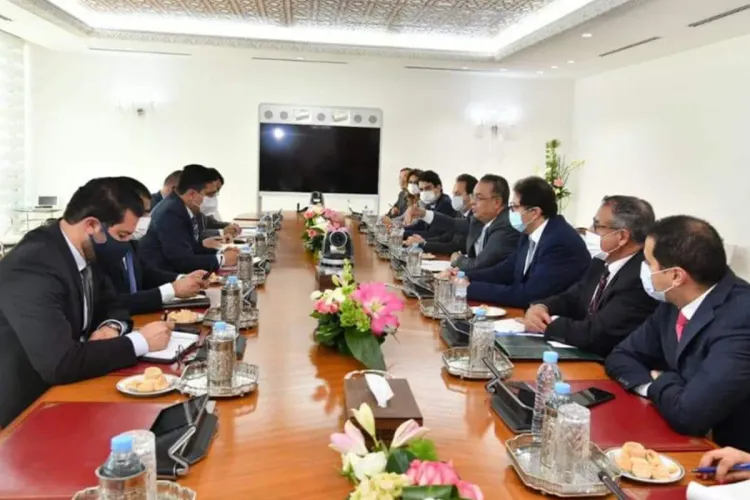 ناصر بوريطة يجري مباحثات مع رئيس اللجنة البرلمانية المشتركة بين المغرب والاتحاد الأوروبي