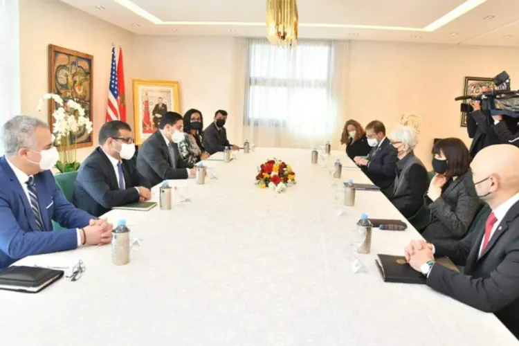 ناصر بوريطة وويندي شيرمان يتباحثان بخصوص الحوار الاستراتيجي بين البلدين