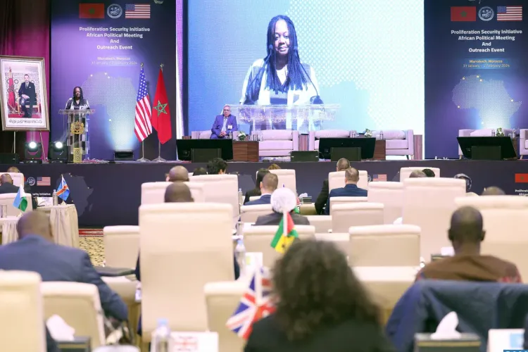 مراكش: اعتماد الإعلان المشترك المغرب-الولايات المتحدة الأمريكية بشأن مبادرة مكافحة انتشار أسلحة الدمار الشامل