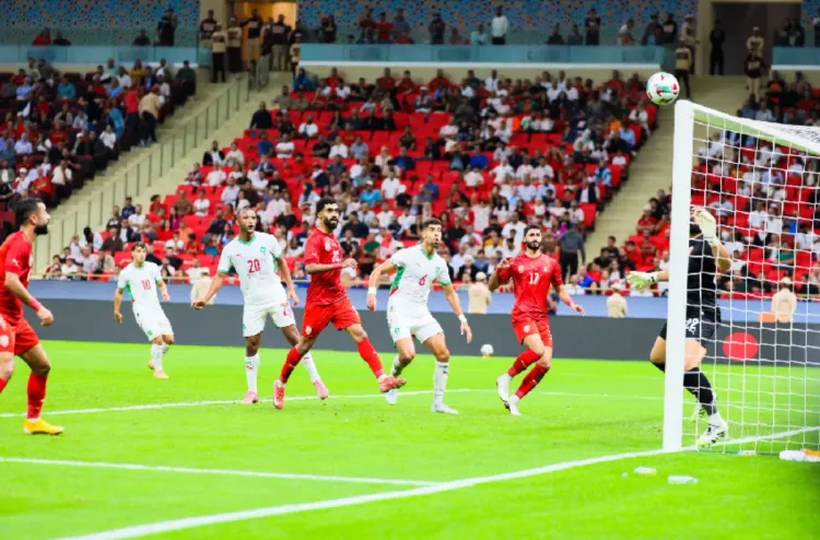 مباراة ودية .. المنتخب الوطني المغربي يتفوق على نظيره البحريني (1-0)