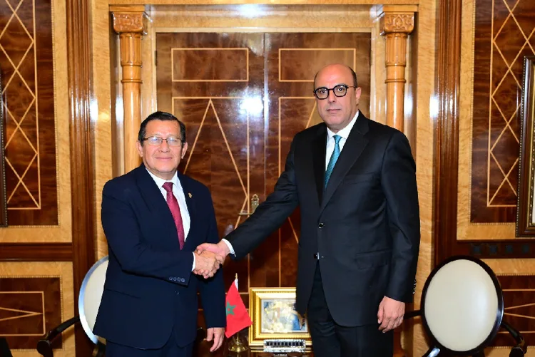 رئيس مجلس المستشارين يتباحث بالرباط مع رئيس الكونغرس البيروفي