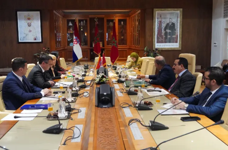مجلس النواب.. رئيس مجموعة الصداقة البرلمانية المغرب-كرواتيا يجري محادثات مع رئيس لجنة الاقتصاد بالبرلمان الكرواتي