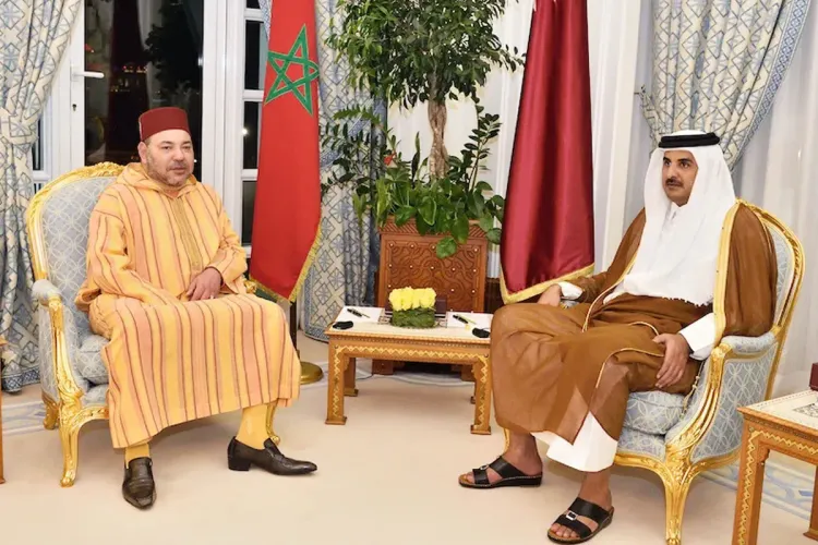 جلالة الملك يبعث برقية تهنئة إلى أمير دولة قطر بمناسبة ذكرى توليه مقاليد الحكم