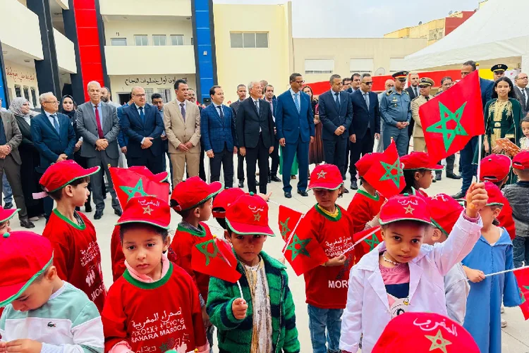 الموسم الدراسي 2025-2026.. السيد برادة يقوم بزيارة تفقدية لمدرسة عبد الكريم الخطيب بسيدي علال البحراوي
