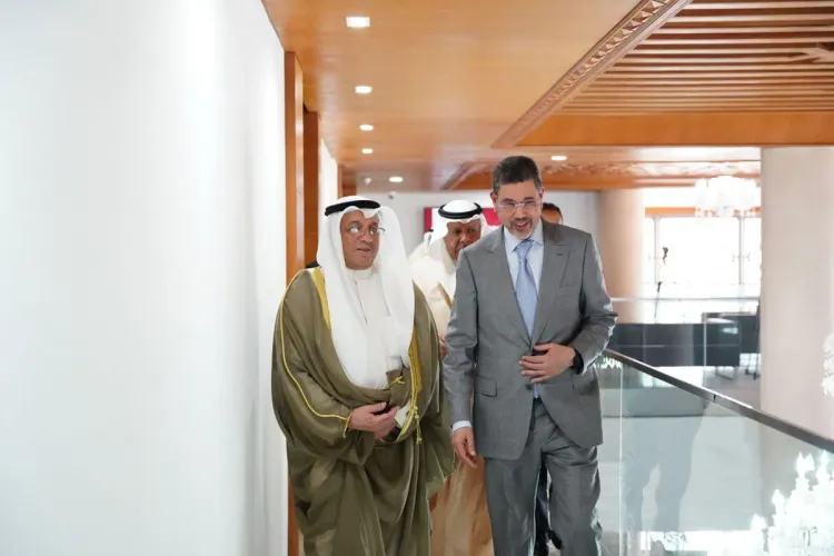 محمد عبد النباوي ورئيس المجلس الأعلى للقضاء الكويتي يتفقان على وضع إطار اتفاقي للتعاون