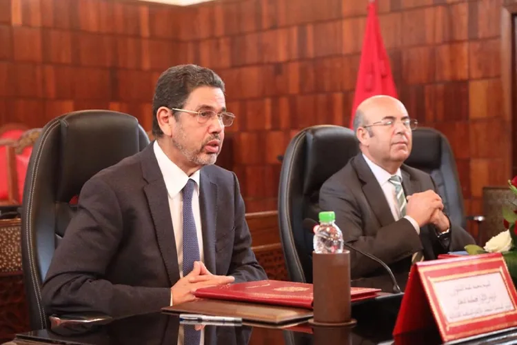 السيد محمد عبد النباوي يوقع اتفاقية للتعاون مع المدير العام للوكالة الوطنية للمياه والغابات