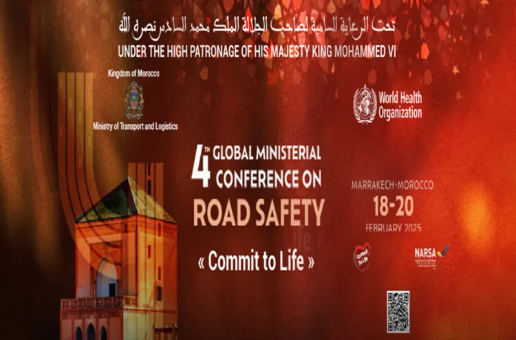 مراكش: انعقاد الاجتماع العالمي للوكالات الوطنية للسلامة الطرقية