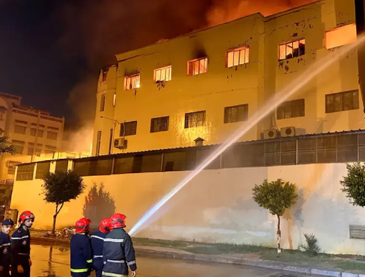 مراكش.. مصرع شخصين في حريق بدوار مولاي عزوز الملك بالمنطقة الحضرية النخيل