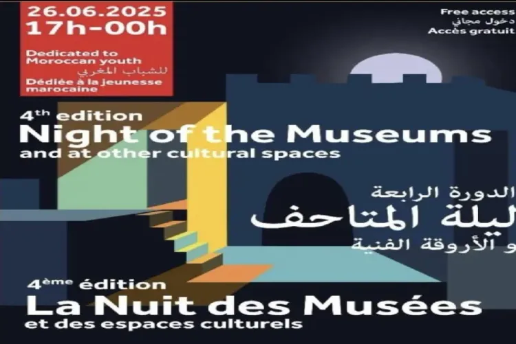 "الشباب المغربي، الحارس الأمين لتراث الغد" شعار النسخة الرابعة لليلة المتاحف والفضاءات الثقافية