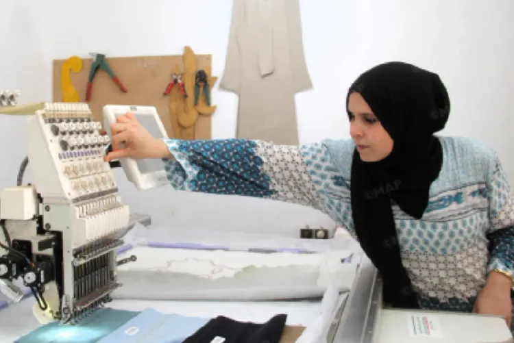 مراكش: تعاونية "ديكور المشلي" تجسيد لالتزام المبادرة الوطنية للتنمية البشرية لفائدة التمكين الاقتصادي للشباب والنساء