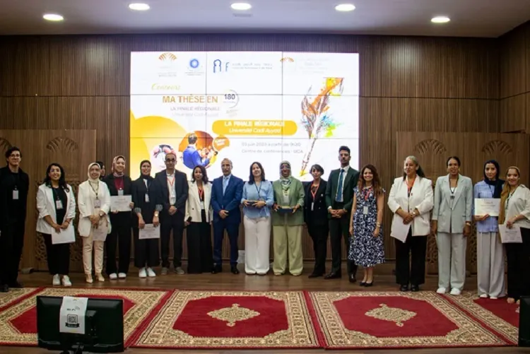 مراكش: 12 طالب دكتوراه في نهائي مسابقة "أطروحتي في 180 ثانية"