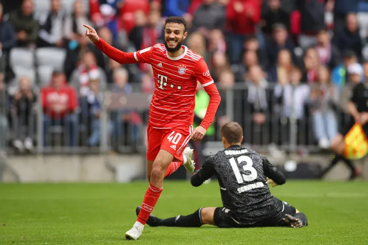 مزراوي يوقع أول أهدافه مع بايرن ميونخ