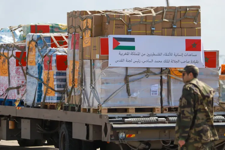 بتعليمات ملكية سامية إطلاق عملية إنسانية تهم توجيه مساعدات طبية إلى السكان الفلسطينيين بغزة