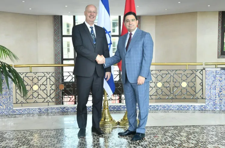 ناصر بوريطة يستقبل مستشار الأمن القومي الإسرائيلي