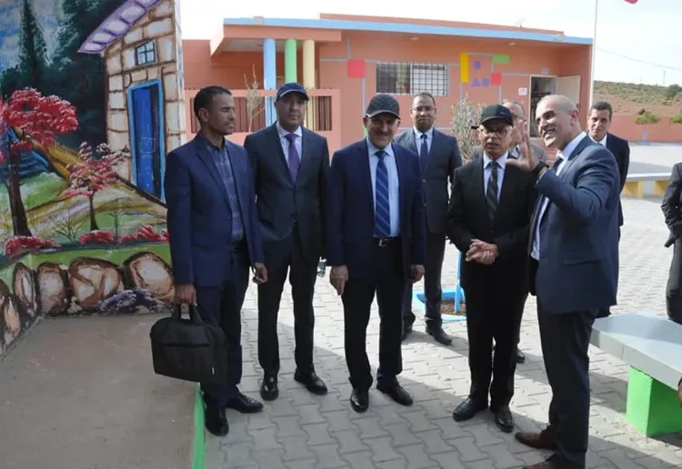السيد بنموسى يزور مجموعة مدارس بسيدي إفني المنخرطة في مشروع مؤسسات الريادة