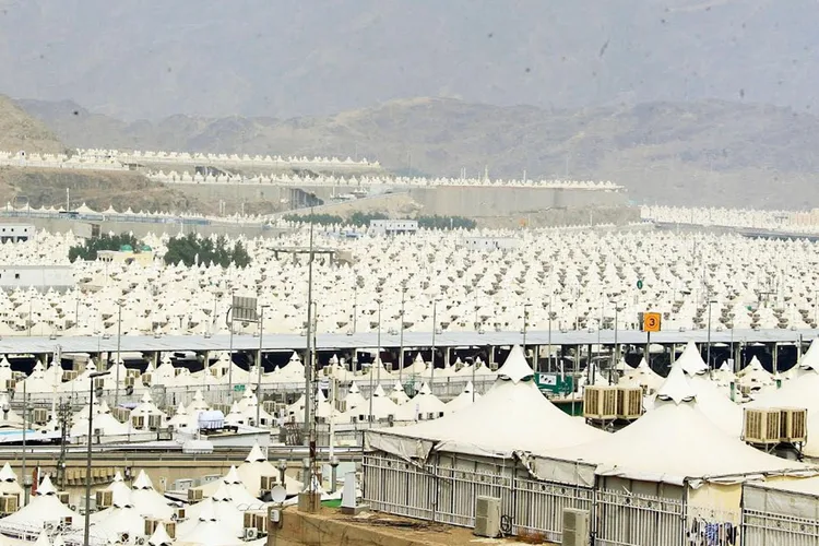 160 ألف خيمة لاستقبال الحجاج في مشعر منى