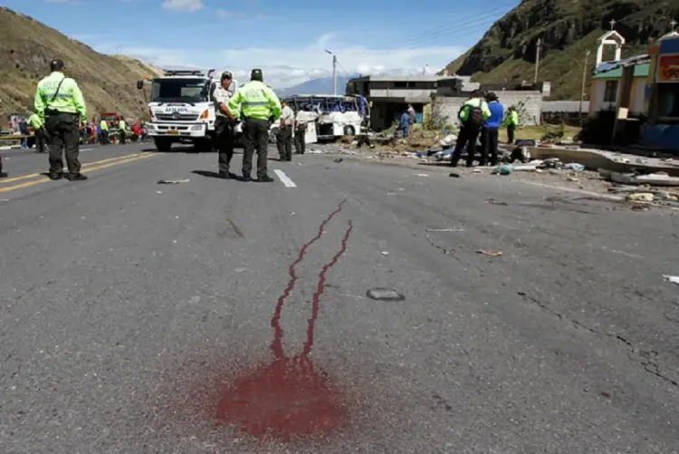 مصرع تسعة أشخاص على الأقل في حادث سير بالإكوادور