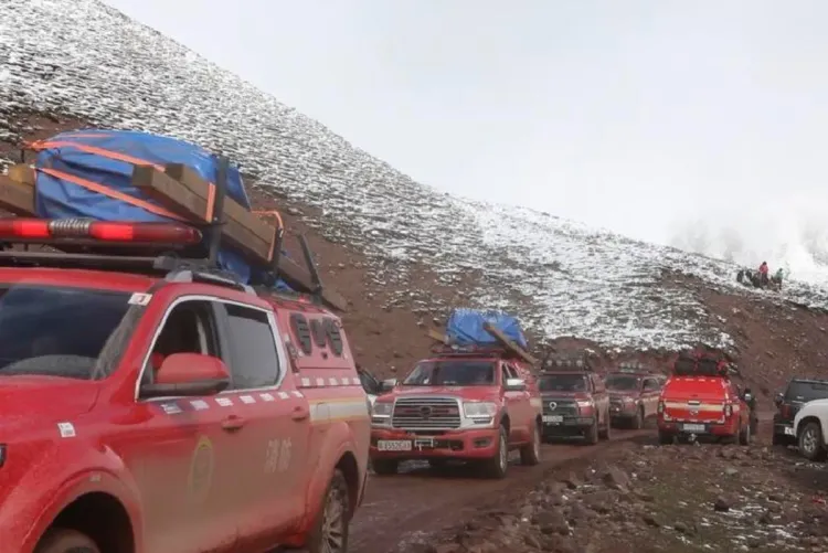 مصرع ثلاثة أشخاص جراء انهيار أرضي جنوب غرب الصين